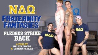 Twink fratboy Plegdes Bang Out Masters