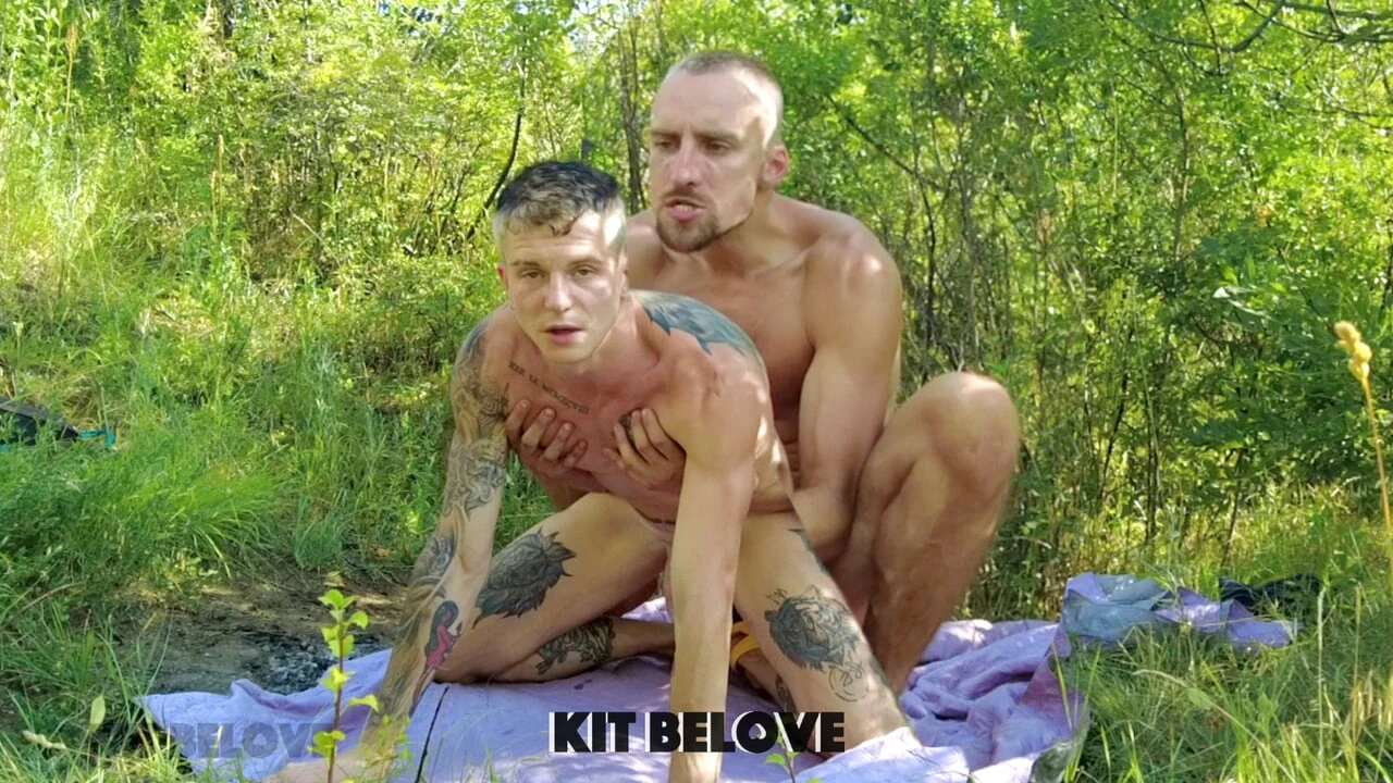 We went into the woods away from our friends to have sex