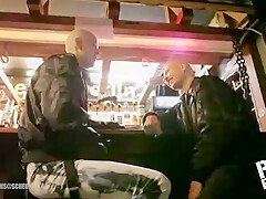 Berlin skinhead boots licking