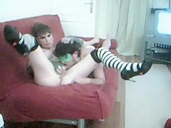 Hot Mirna fucking boy hard